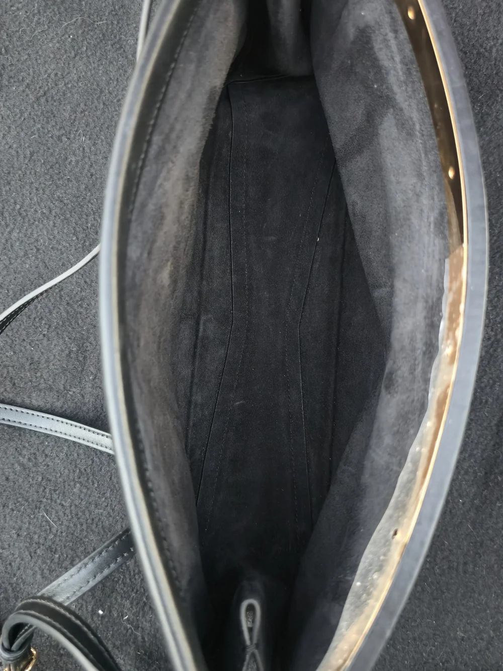 AlAIA Medium Black Clutch